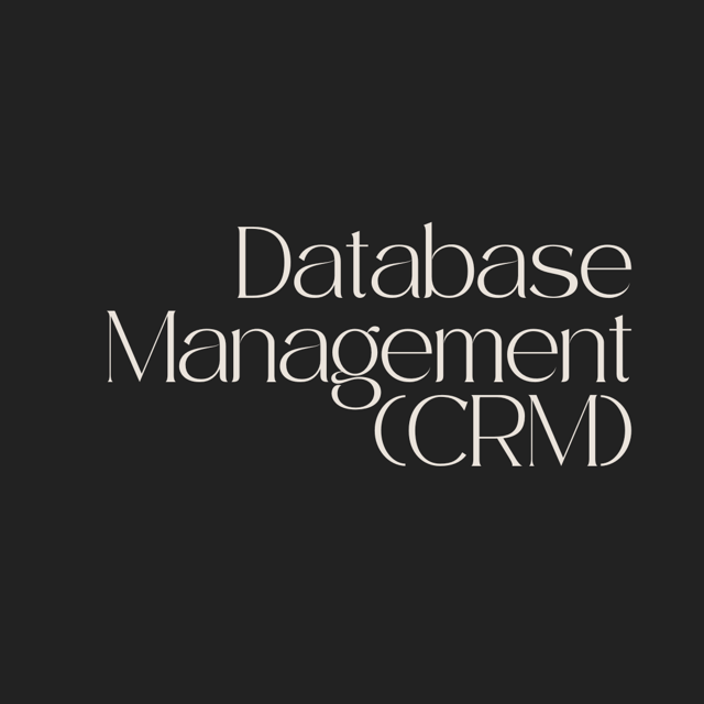 Database Management (CRM) Square-1